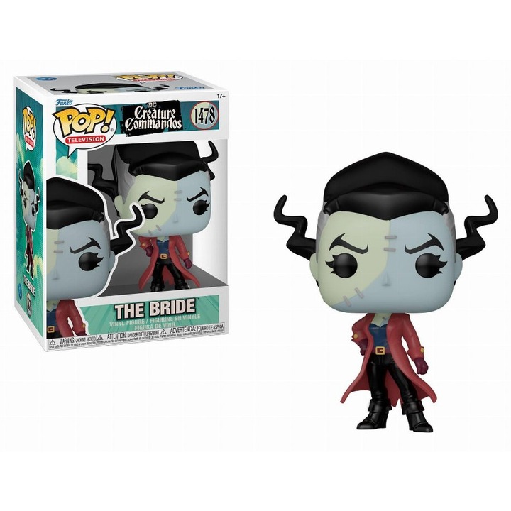 Фигурка Funko POP, TV, Creature Commandos, The Bride, 10 cm, Многоцветен