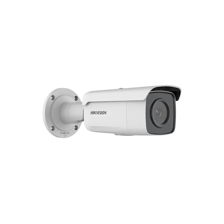 Камера, IP, AcuSense power от Darkfighter, резолюция 6.0 MP, обектив 4 мм, IR 80 м HIKVISION DS-2CD2T66G2-4I-4mm