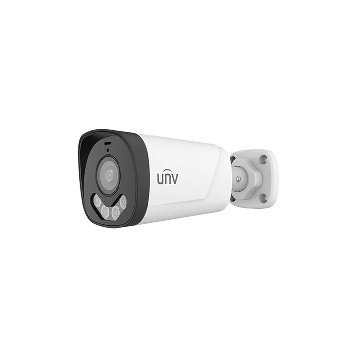 Камера за видеонаблюдение, Uniview, ColorHunter, 5MP, 2.8 мм обектив, IR/WL 40 м, с микрофон, AnalogHD