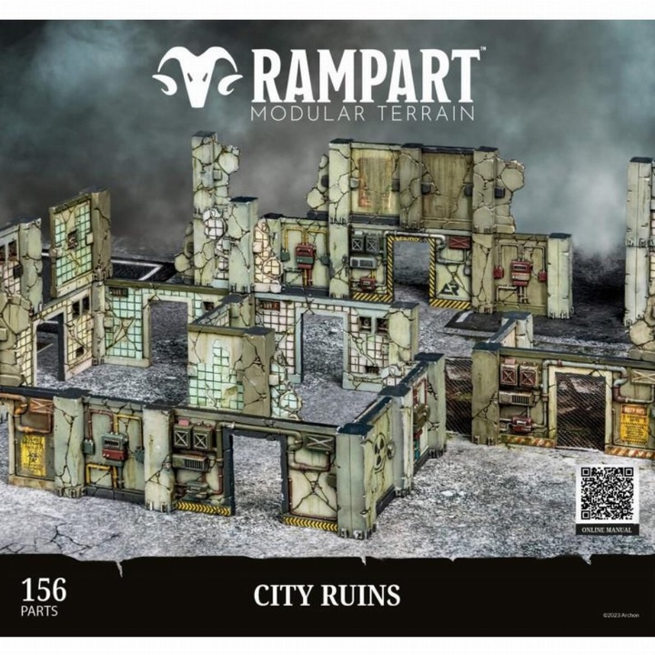 Set de construit Archon Studio, Rampart - City Ruins, 156 piese