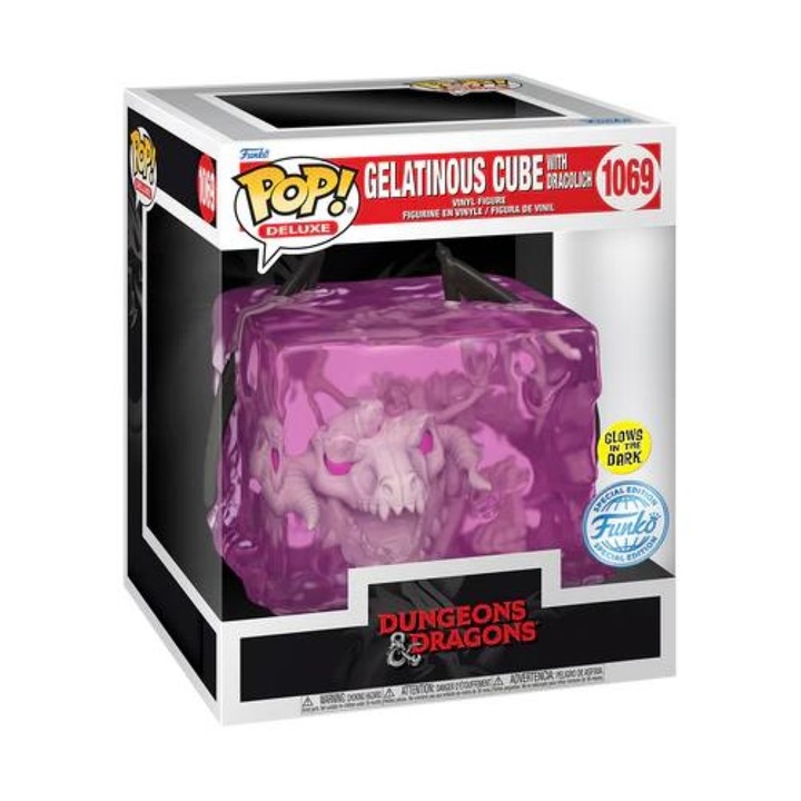 Figurina Funko POP! Deluxe: Dungeons & Dragons - Cub Gelatinos cu Dracolich #1069