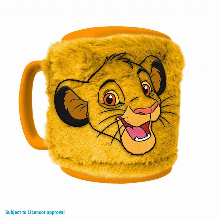 Cana ceramica Disney: Regele Leu - Simba, 440ml