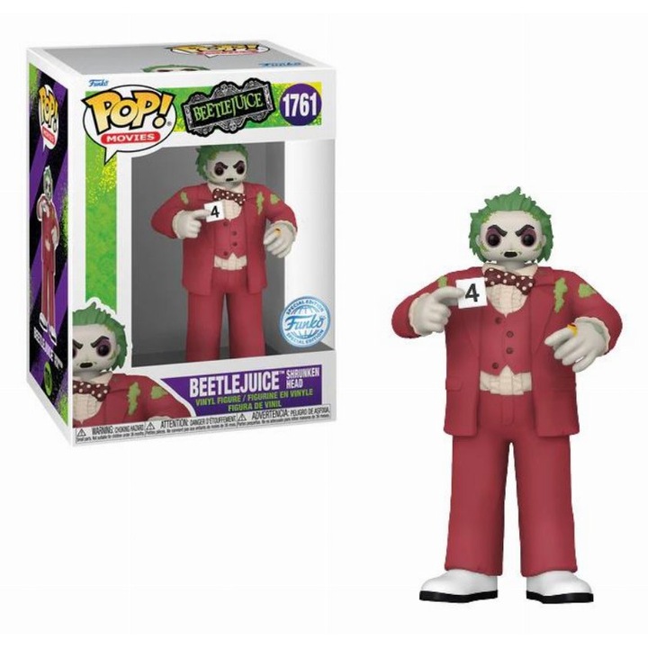 Funko POP! Beetlejuice (Összezsugorodott Fej) #1761
