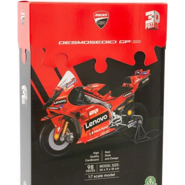 3D пъзел, Giochi Preziosi, Ducati Desmosedici GP 2023, 98 части