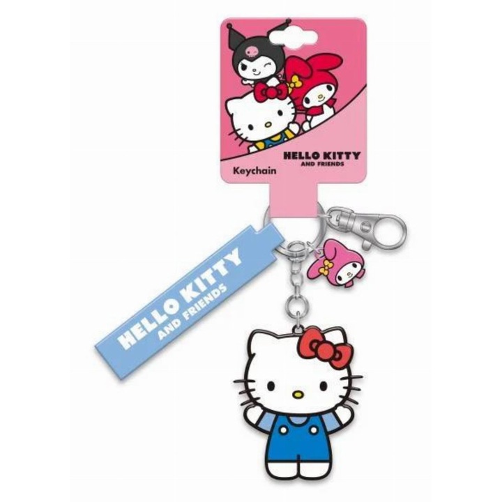 Kulcstartó, Yume, Hello Kitty 3D, karkötővel