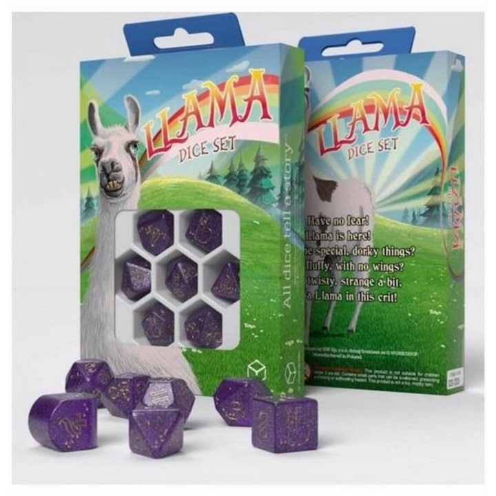 Set Zaria - Jocuri de societate, zaruri Llama, multicolor