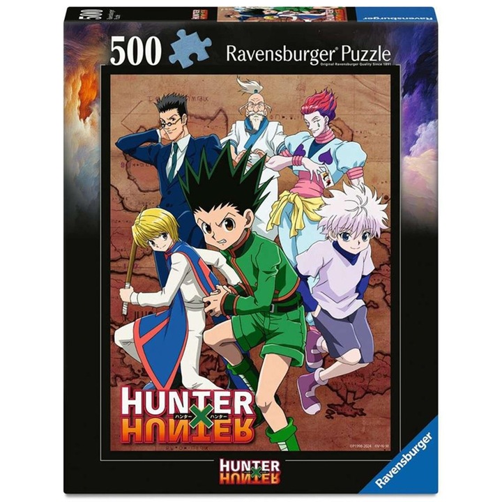 Пъзел Ravensburger от 500 части - Hunter x Hunter