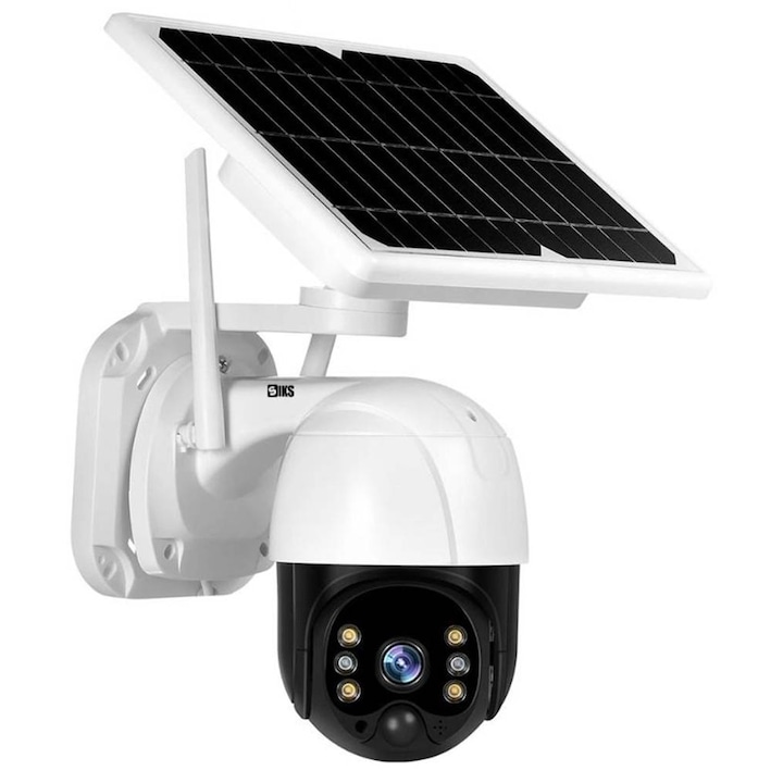 Соларна камера 2832, Видео и аудио наблюдение, Wi-Fi, PTZ, 8MP, IP65, ICSEE