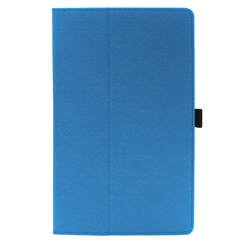 Husa tableta pentru TCL NxtPaper 11, piele, tip carte, pliere in 2, magnetica, rezistenta la socuri, albastru deschis