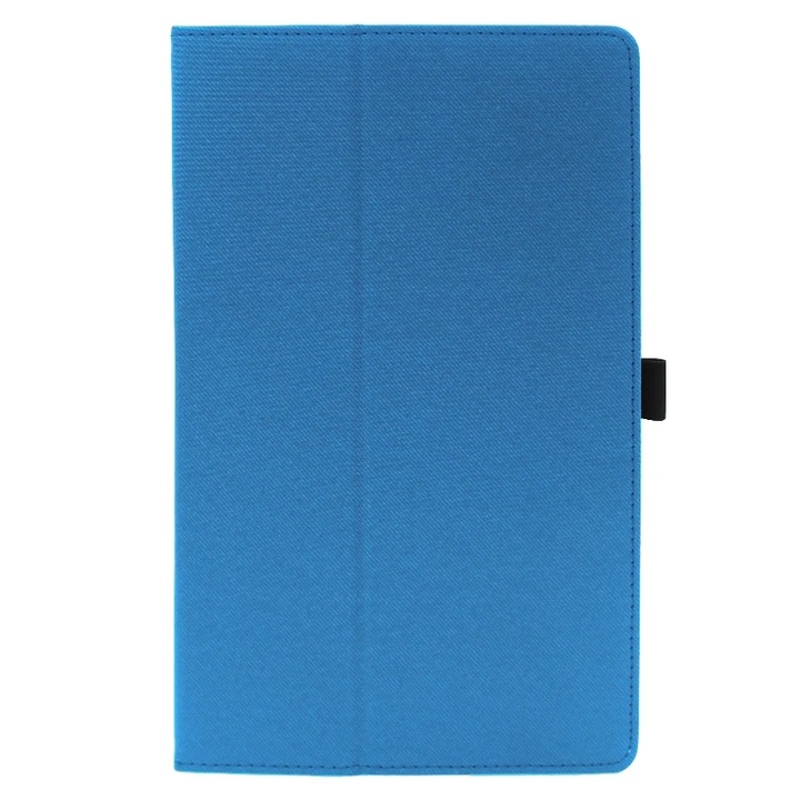 Husa tableta pentru TCL NxtPaper 11, piele, tip carte, pliere in 2, magnetica, rezistenta la socuri, albastru deschis