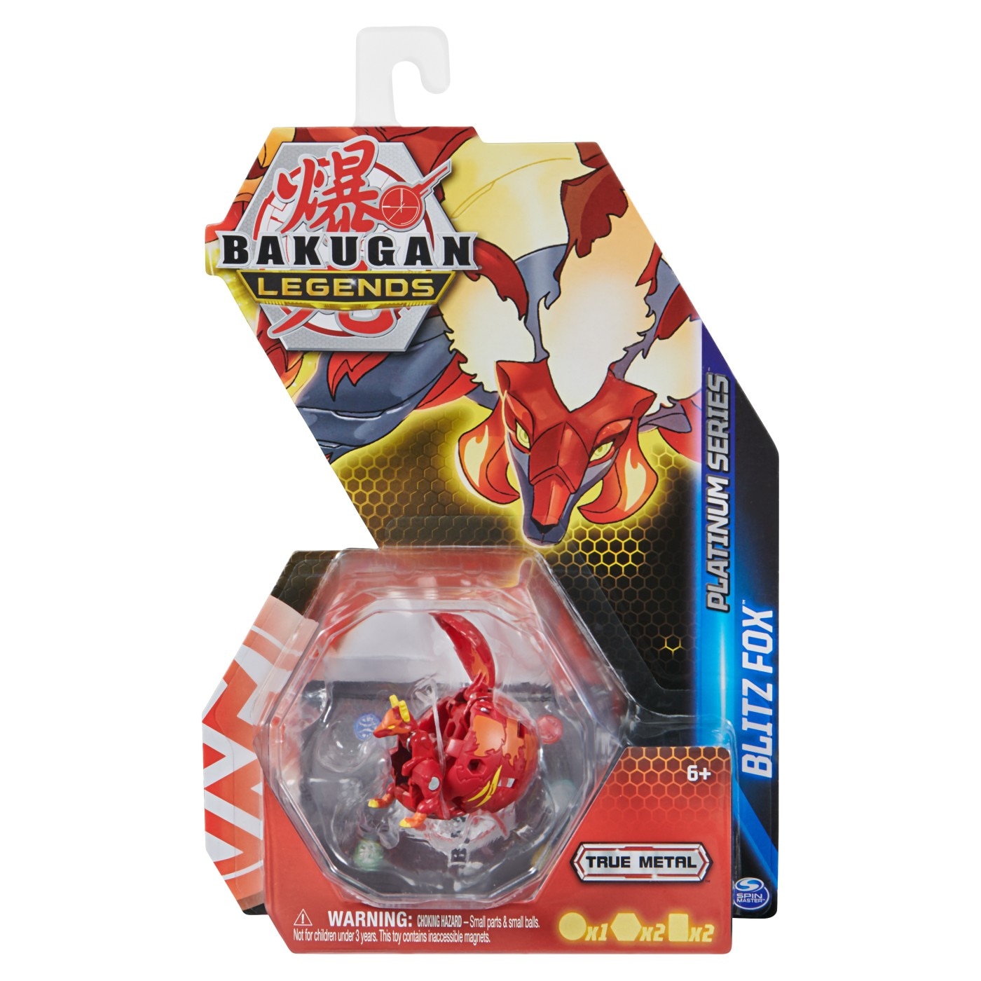Figurina Bakugan Legends - Platinum, Blitz Fox