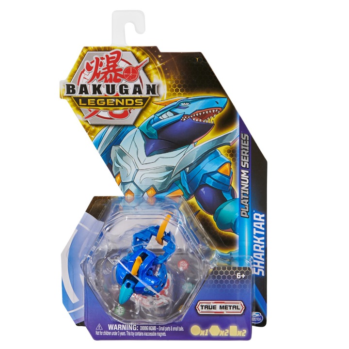 Figurina Bakugan Legends - Platinum, Sharktar