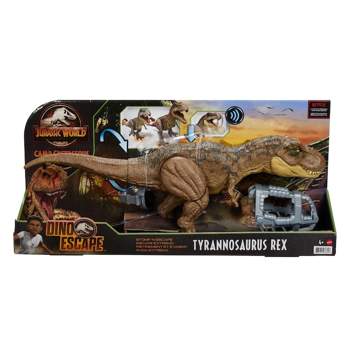 Jurassic World Dino Escape - Stomp 'N Escape, Tyrannosaurus Rex figura