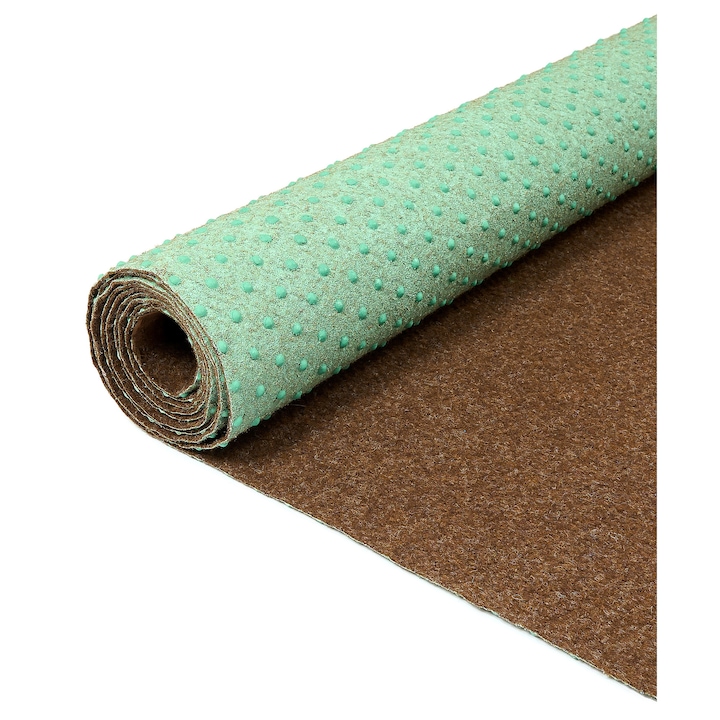 Covor Iarba Artificiala, Tapiso, Pemba, 400 x 760 cm, Maro Inchis, Inaltime Fir 6 mm, Pentru Balcon Si Terasa, Exteriorantiderapant, Rezistenta Uv, Trafic Intens, Rezistenta La Pete, Lavabil, Rezistenta La Intemperii, Impermeabil, 4P0302/7.6