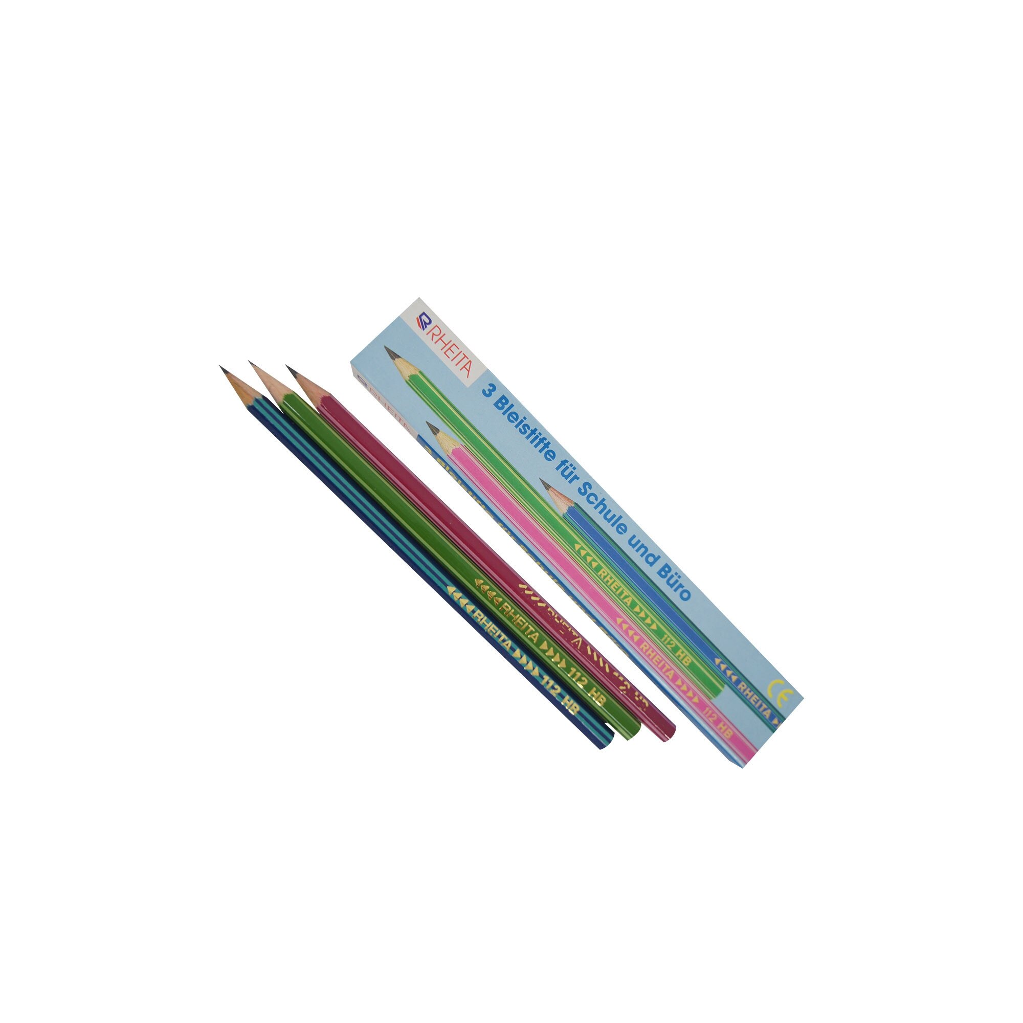 Set 3 creioane Rheita, 112 HB