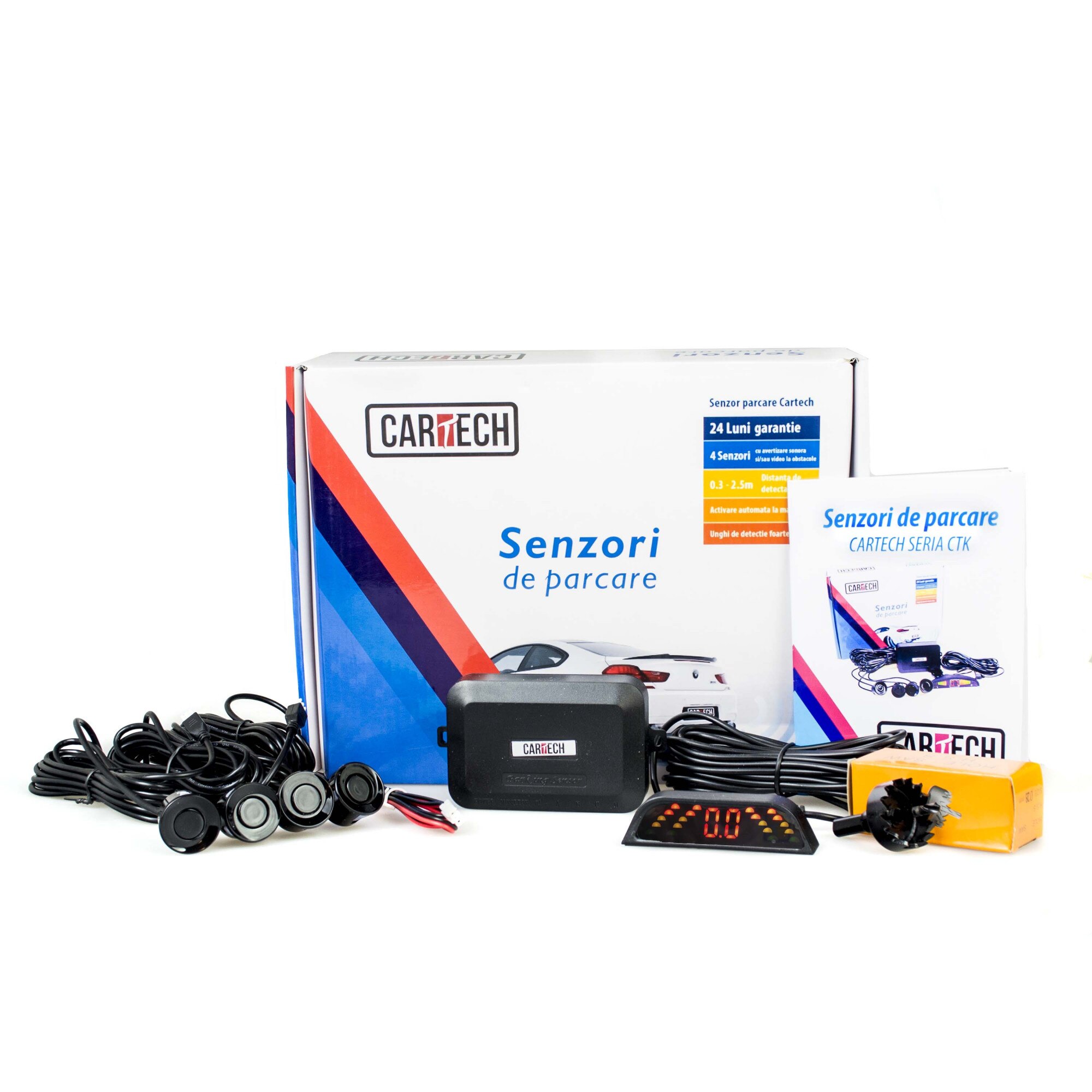Senzori de parcare Cartech CTK4D