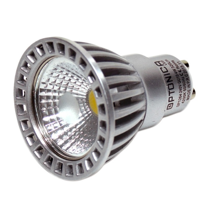 LED Крушка OPTONICA GU10 4W,4500K неутрална светлина