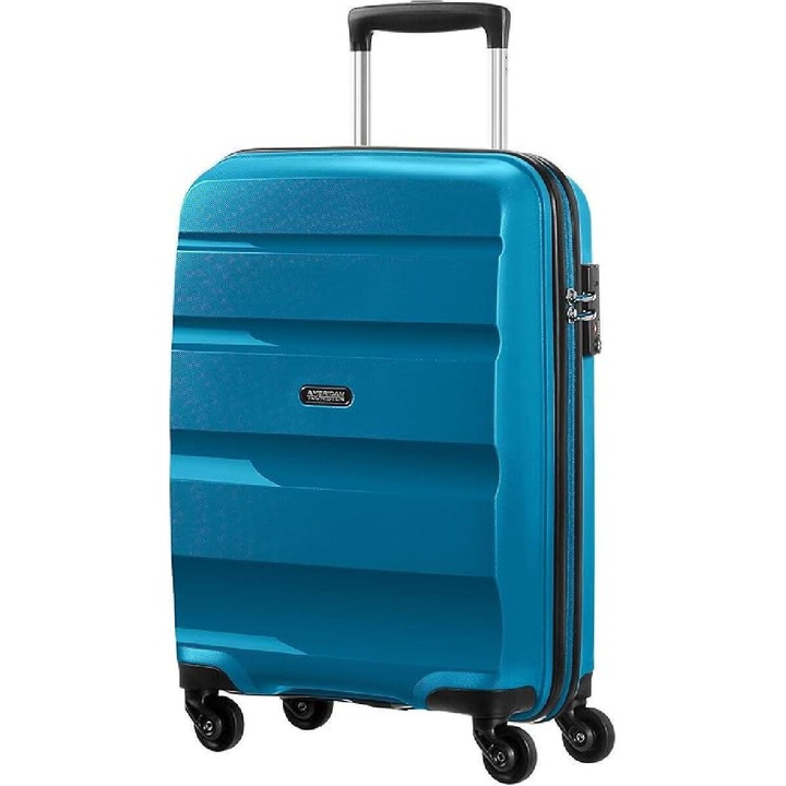 Troller American Tourister Bon Air Dlx Spinner 55cm Albastru