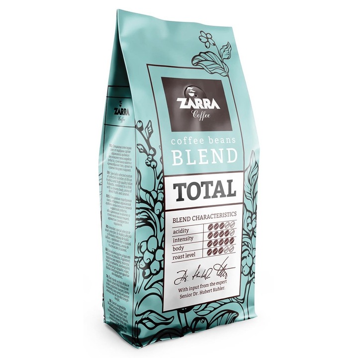ZARRA Caffe' Total Blend - szemeskávé 1000 g