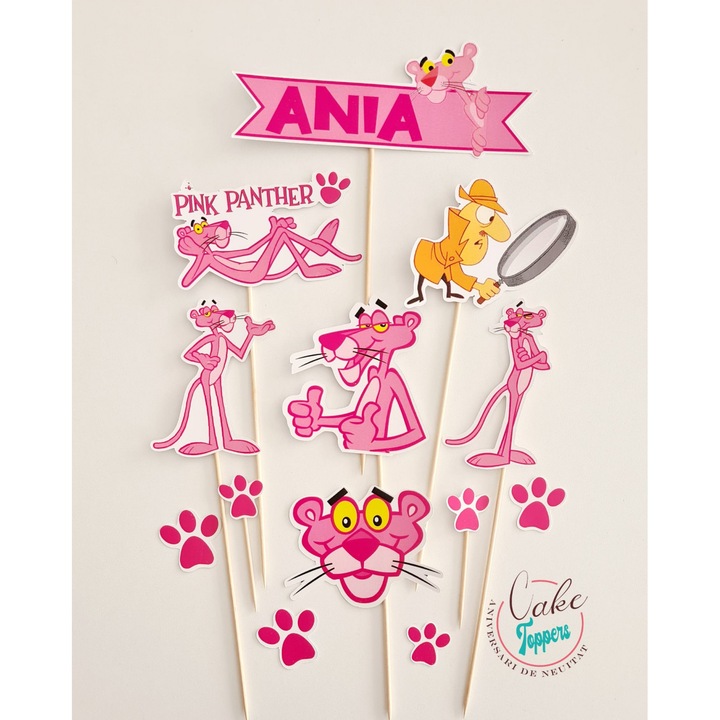 Set toppere Pantera Roz