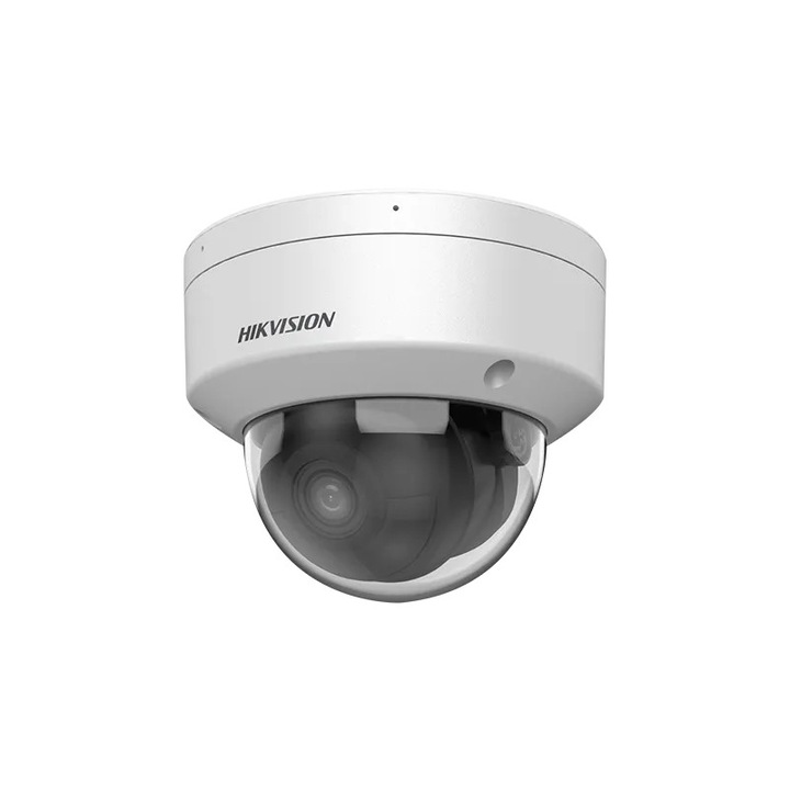 Камера, IP, 4MP, 2.8 мм обектив, AcuSense, IR 30 м DarkFighter, микрофон, аларма, IK10 - HIKVISION DS-2CD2146G2H-ISU-2.8mm
