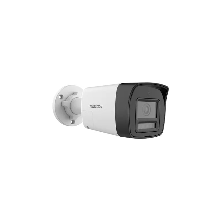 Камера, аналогова, 3K, 2.8 мм обектив, IR 25 м, WL 20 м, двупосочно аудио - HIKVISION DS-2CE16K0T-LPTS-2.8 мм