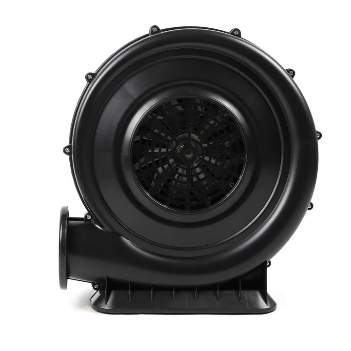 Légfúvó, 250W, 420 m³/h, 1100Pa, EU csatlakozó, fekete