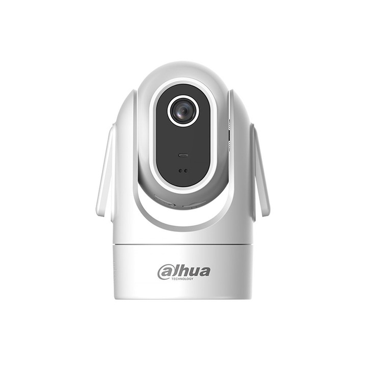 Camera supraveghere IP wireless WiFi rotativa Dahua H2C, 2 MP, 4mm, IR 15 m, slot card, microfon, difuzor, auto-tracking