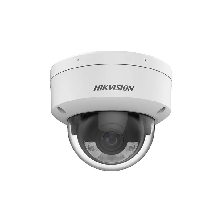 Камера, IP, ColorVu, 4.0 MP, 2.8 мм обектив, WL 30 м, SD карта, аудио, аларма, VCA, PoE - HIKVISION DS-2CD2143G2-LSU-2.8mm
