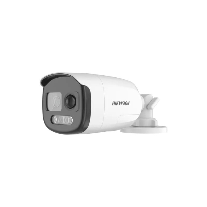 Камера ColorVu, 3K, аналогова, PIR 11 м, обектив 2.8 мм, WL 40 м, аларма, IP67 - HIKVISION DS-2CE12KF3T-PIRXO-2.8mm