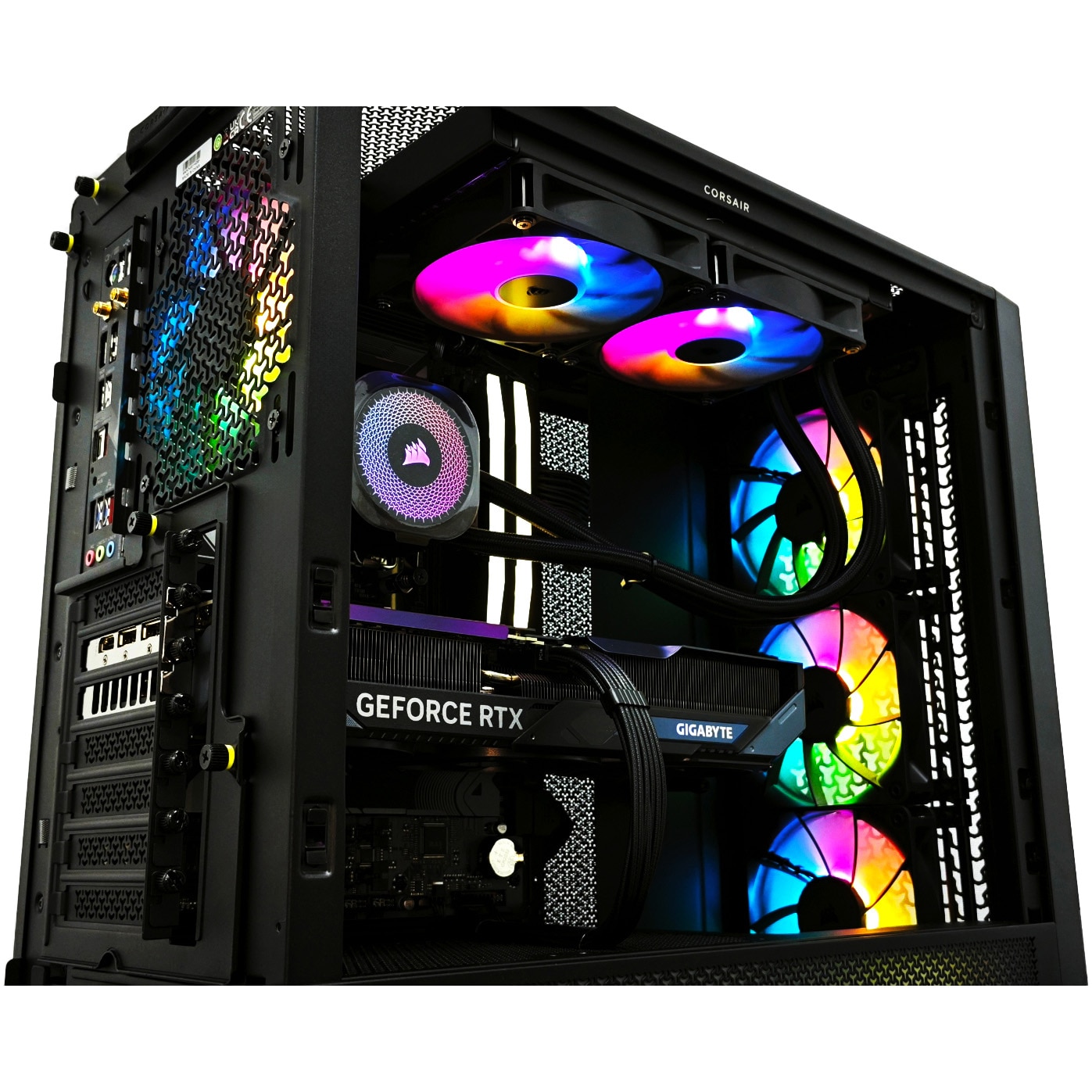 Sistem Desktop PC Gaming A+ cu procesor AMD Ryzen™ 7 7800X3D pana