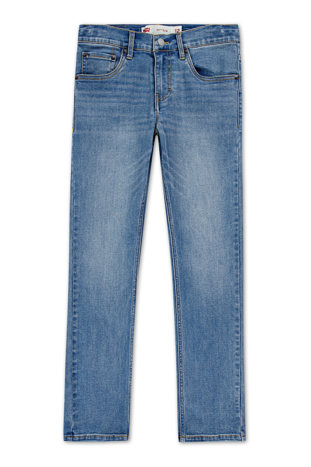 Levi's, Blugi slim fit 511™, Albastru deschis, 128 CM