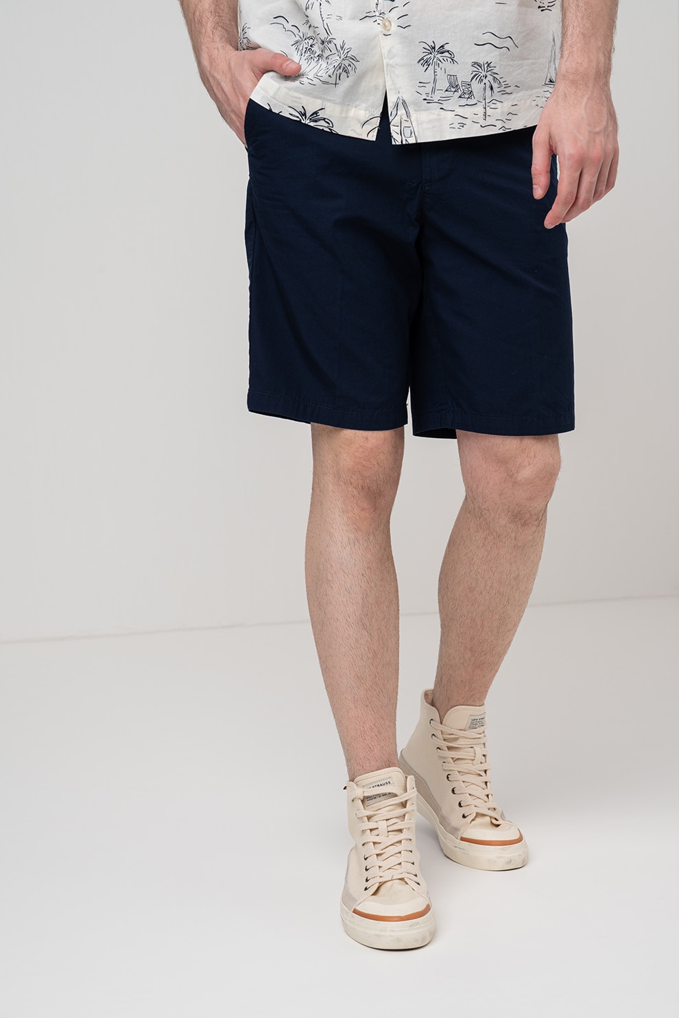 United Colors of Benetton, Pantaloni scurti regular fit, Bleumarin, 50