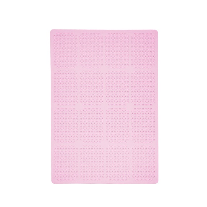 Covoras pentru frigider, Silicon, 30x45cm, Roz