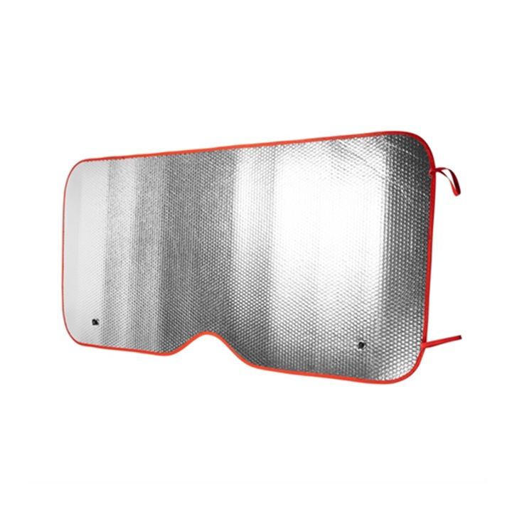 Parasolar parbriz folie aluminiu 130x65 cm
