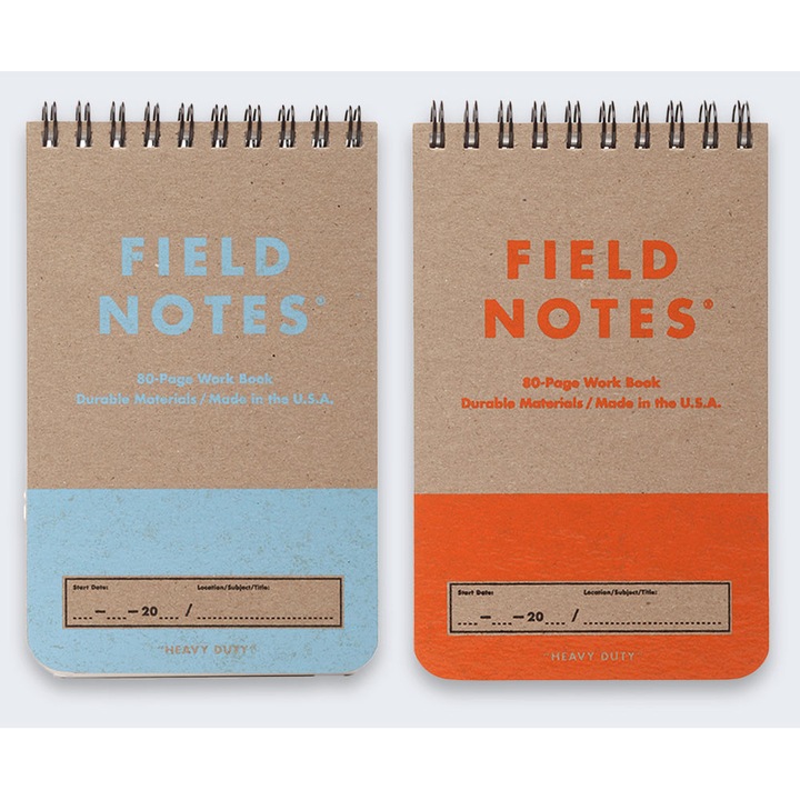 Set de notite Field Notes Heavy Duty 2 bucati