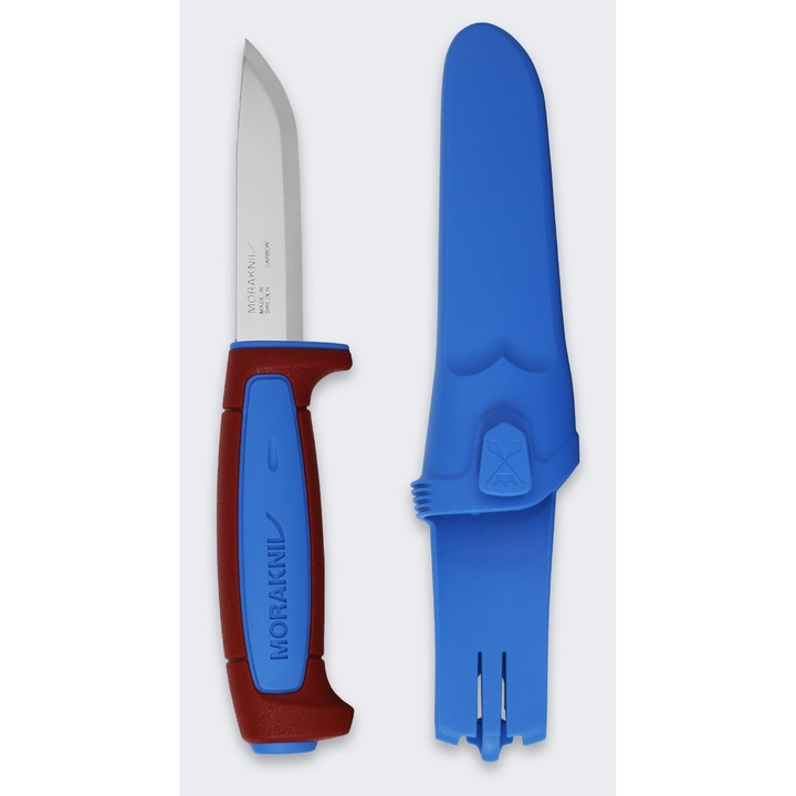 Cutit Morakniv Basic 511, otel carbon, 9,1cm, ergonomic, limitat 2025, albastru
