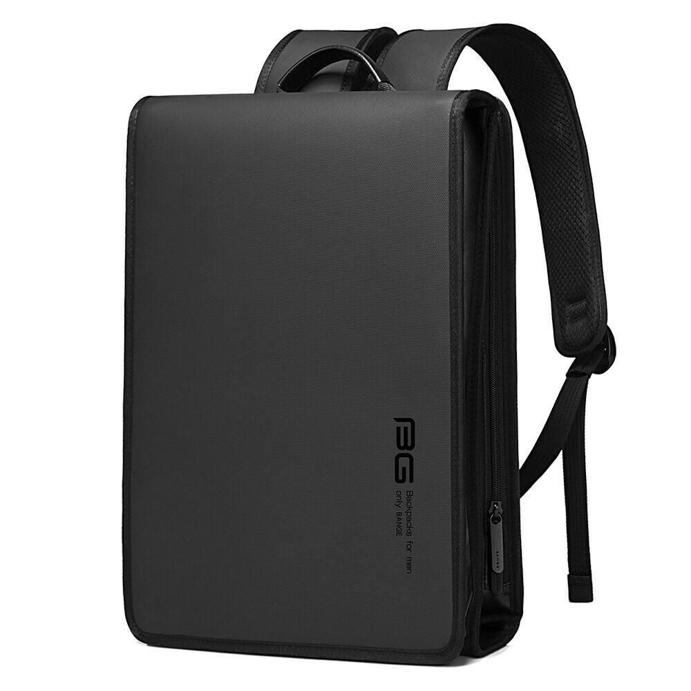 Rucsac impermeabil pentru laptop 14”, capacitate 11L, bretele ajustabile, design elegant, negru - BANGE