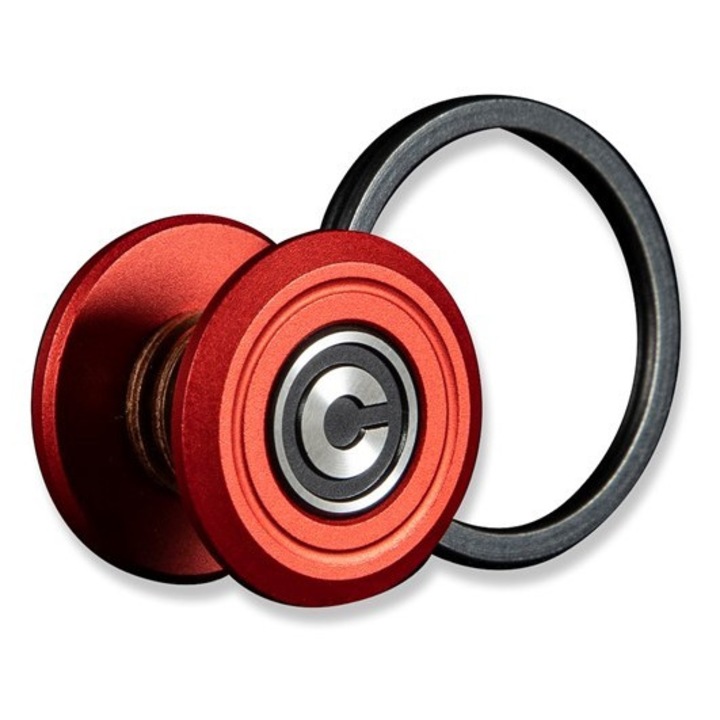 CIVIVI kulcstartó kulcstartóval, alumínium, piros