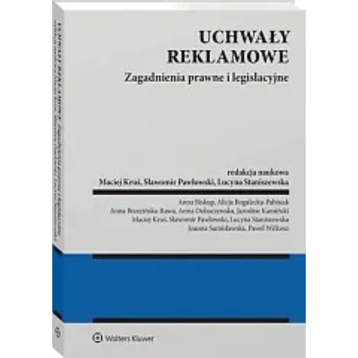 Uchwaly publicitare, Wolters Kluwer Polska, aspecte legale si legislative, 2023