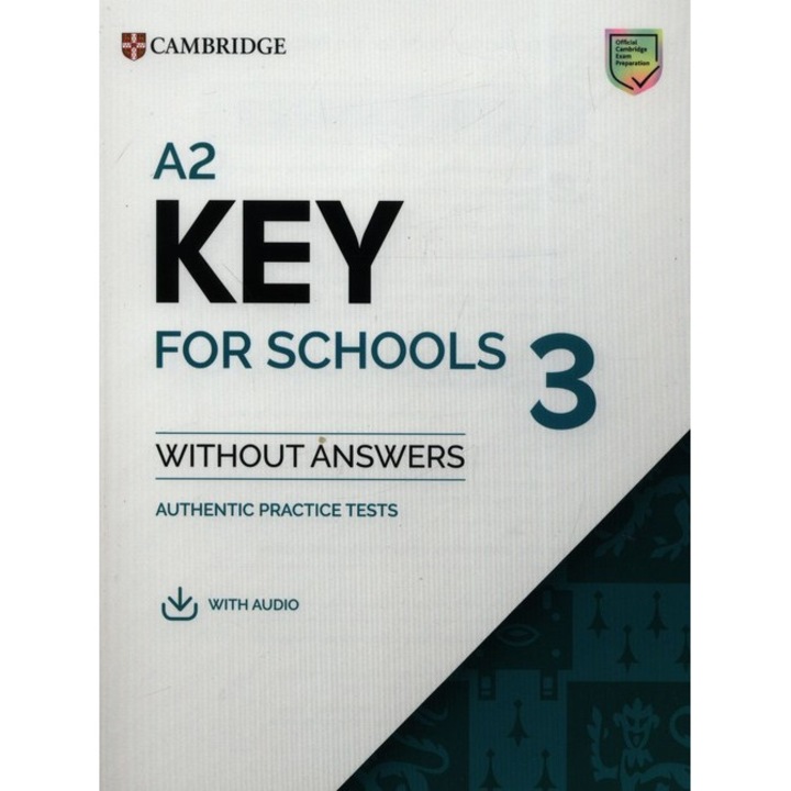 A2 Key for Schools 3 Student's Book without Answers with Digital Pack