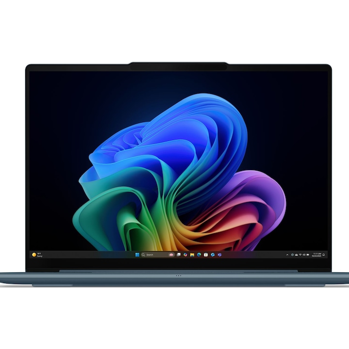 Лаптоп Lenovo Yoga Slim 7 14AKP10 с AMD Ryzen AI 7 350 (2.0/5.0GHz, 16M), 32 GB, 1TB M.2 NVMe SSD, AMD Radeon 860M, Windows 11 Home, Син