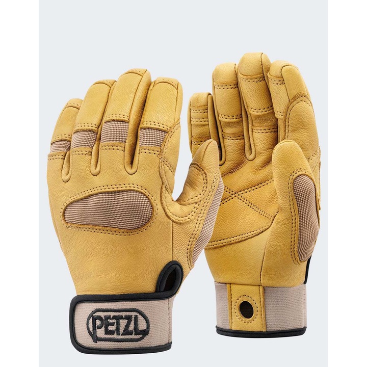 Manusi sport Petzl Cordex Plus, piele de capra/nylon elastic, multicolor, marime standard