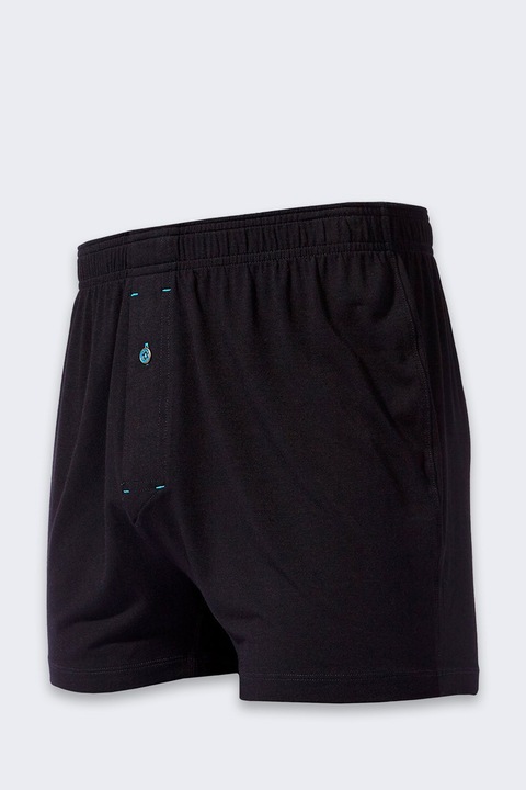 Боксери Stance Butter Blend, модал/лиосел/еластан, черен