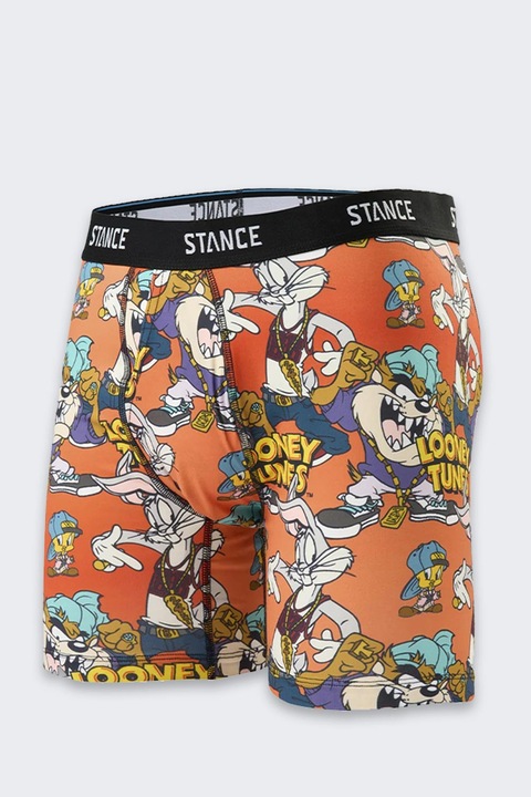 Боксерки Stance Looney Tunes, памук/полиестер, еластична талия, многоцветни