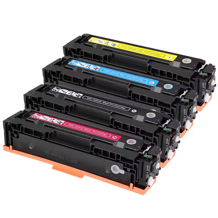 Set de 4 Cartușe Toner AGT MEDIA HP W2190A, W2191A, W2192A, W2193A, BK/C/M/Y, 4900 pagini, cu chip inclus, compatibile