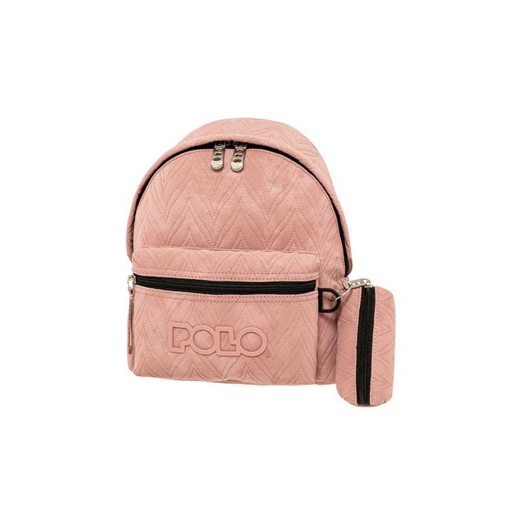 Rucsac Polo, roz, 8L, 31x24x13cm