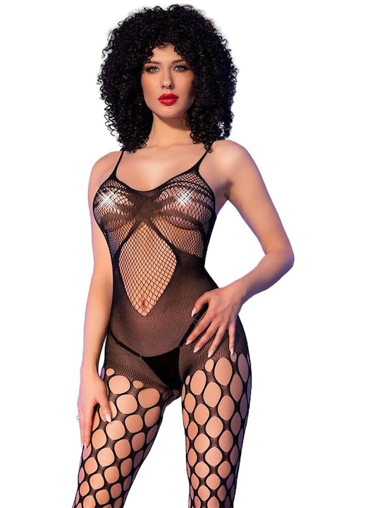 Body 4854, CHILIROSE, Nylon/Elastan, Negru, S-L INTL