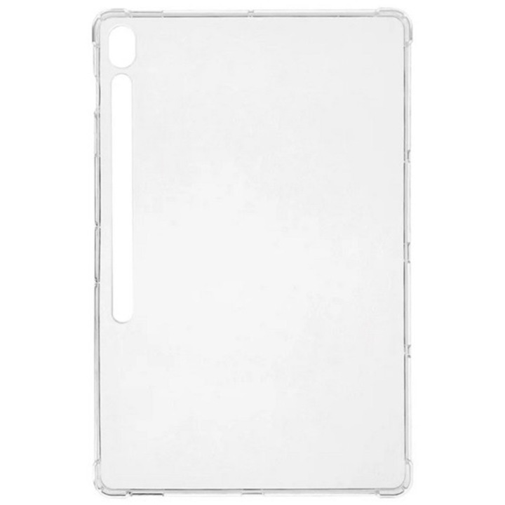 Gigapack szilikon tabletvédő, ütésállóság, légpárnás sarok, átlátszó, kompatibilis: Samsung Galaxy Tab S10 FE Plus WIFI, SM-X626, / Galaxy Tab S10 FE Plus LTE, SM-X620