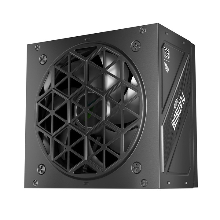 Sursa PC 1stPlayer® 1000W, 80 PLUS® Platinum, Full Modular, ATX 3.1, PCIe 5.1, MES ID, NGDP HA-1000BA3-Bk